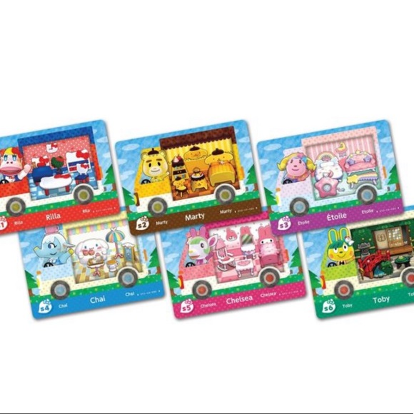 NEW Animal Crossing Sanrio Amiibo Card Pack - Picture 3 of 3
